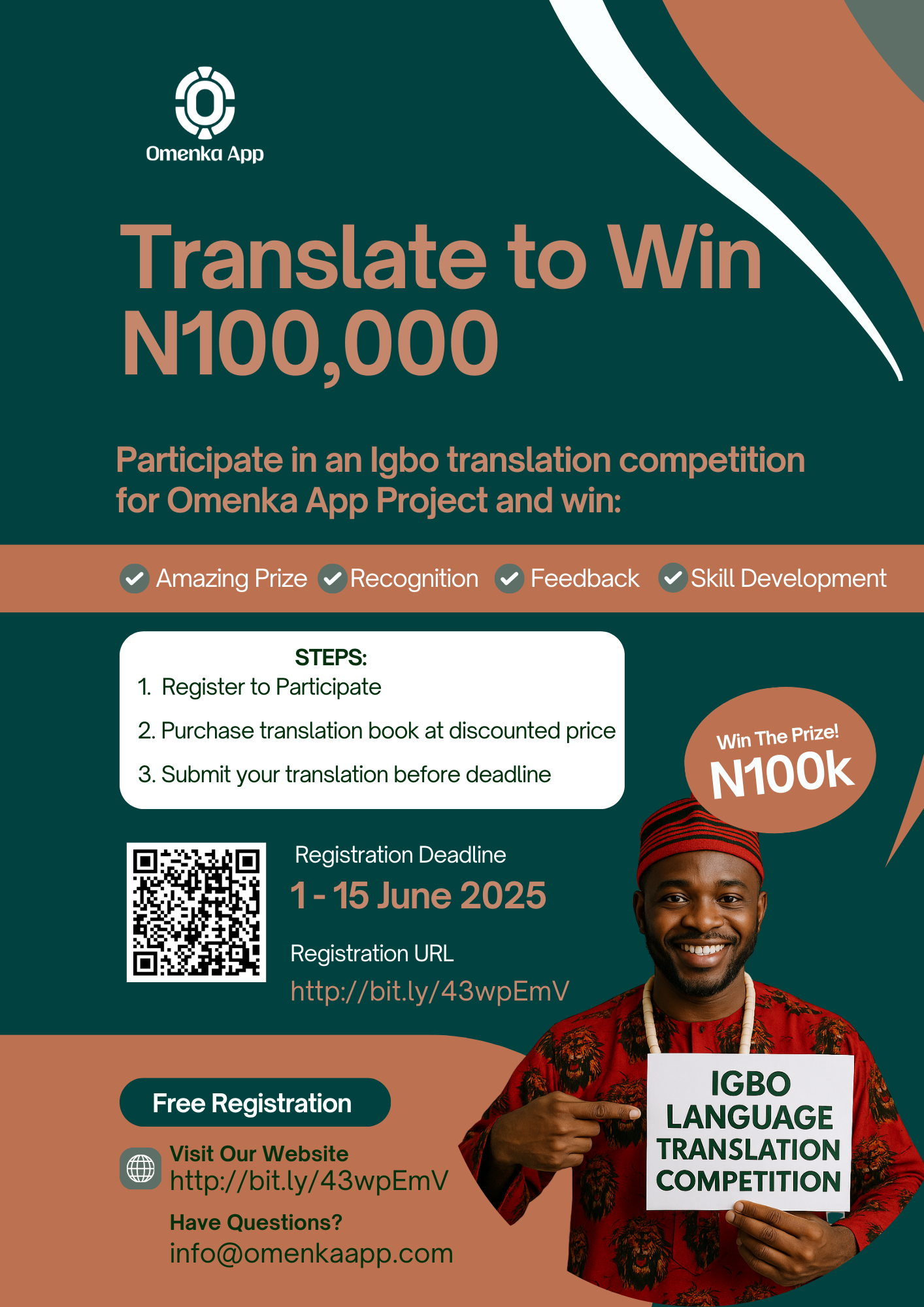 Translate To Win N100,000